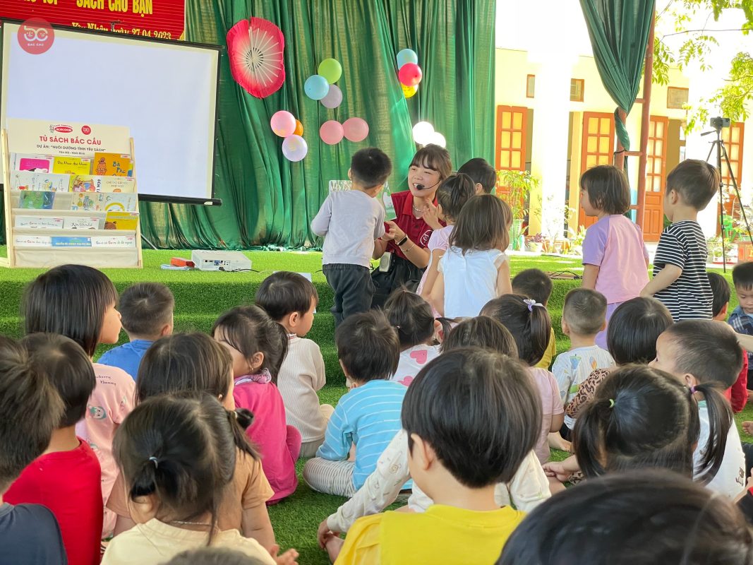 Trẻ yêu đọc – Trường MN Yên Nhân – Yên Mô – Ninh Bình 