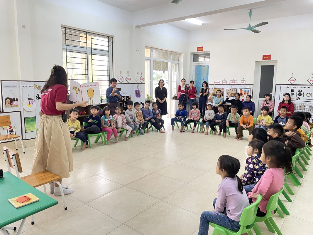 Trẻ yêu đọc- Trường MN Khánh Dương – Yên Mô – Ninh Bình 